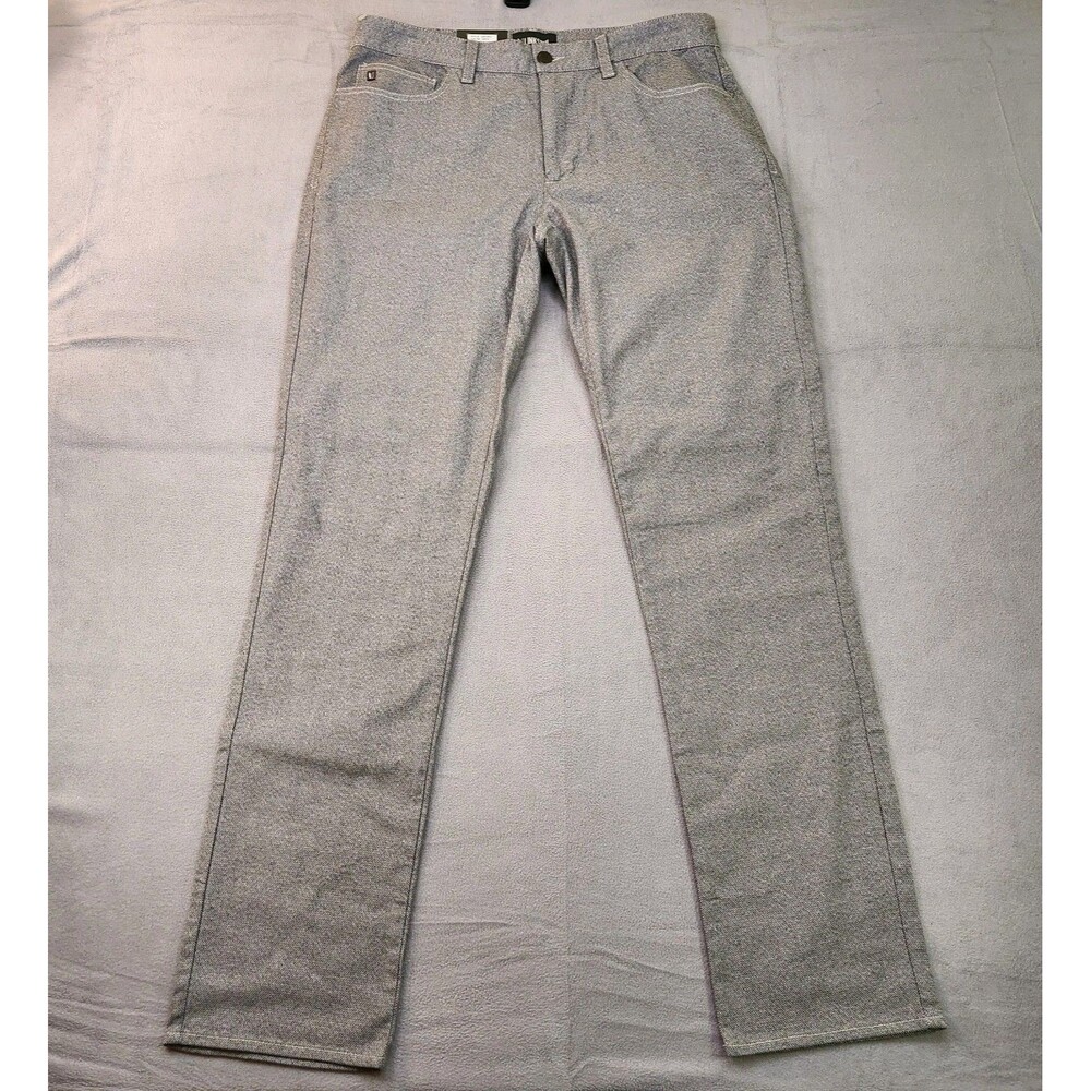 NWT‎ Linksoul Golf Pants Men's 34x34 Gray Performance Stretch Straight LS6120-L